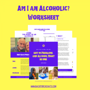 Am I an Alcoholic Worksheet