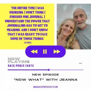 journaling for recovery podcast episode